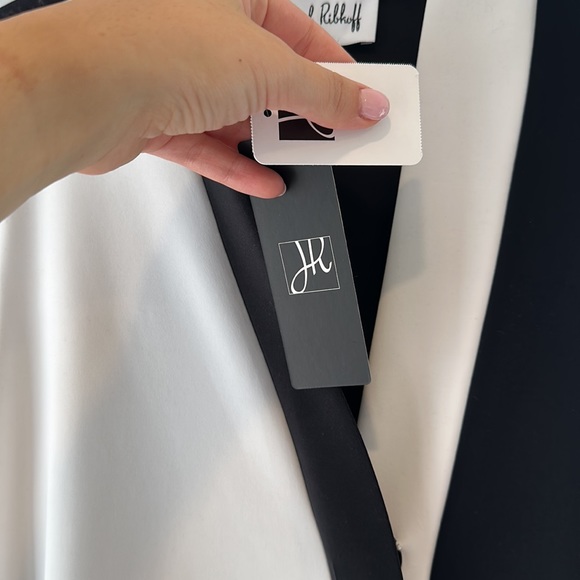 Joseph ribkoff Jacket black & white NWT - Picture 4 of 4